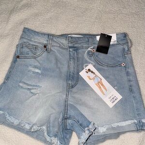NWT Trendy Light Blue Denim Jean Shorts